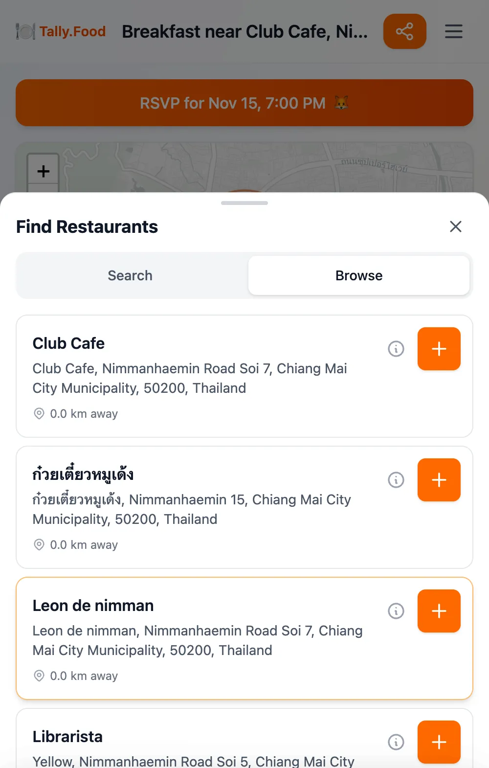 Find spots everyone might love